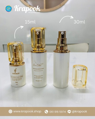 ขวดใส่เซรั่ม รุ่นพรีเมี่ยม  15ml 30ml